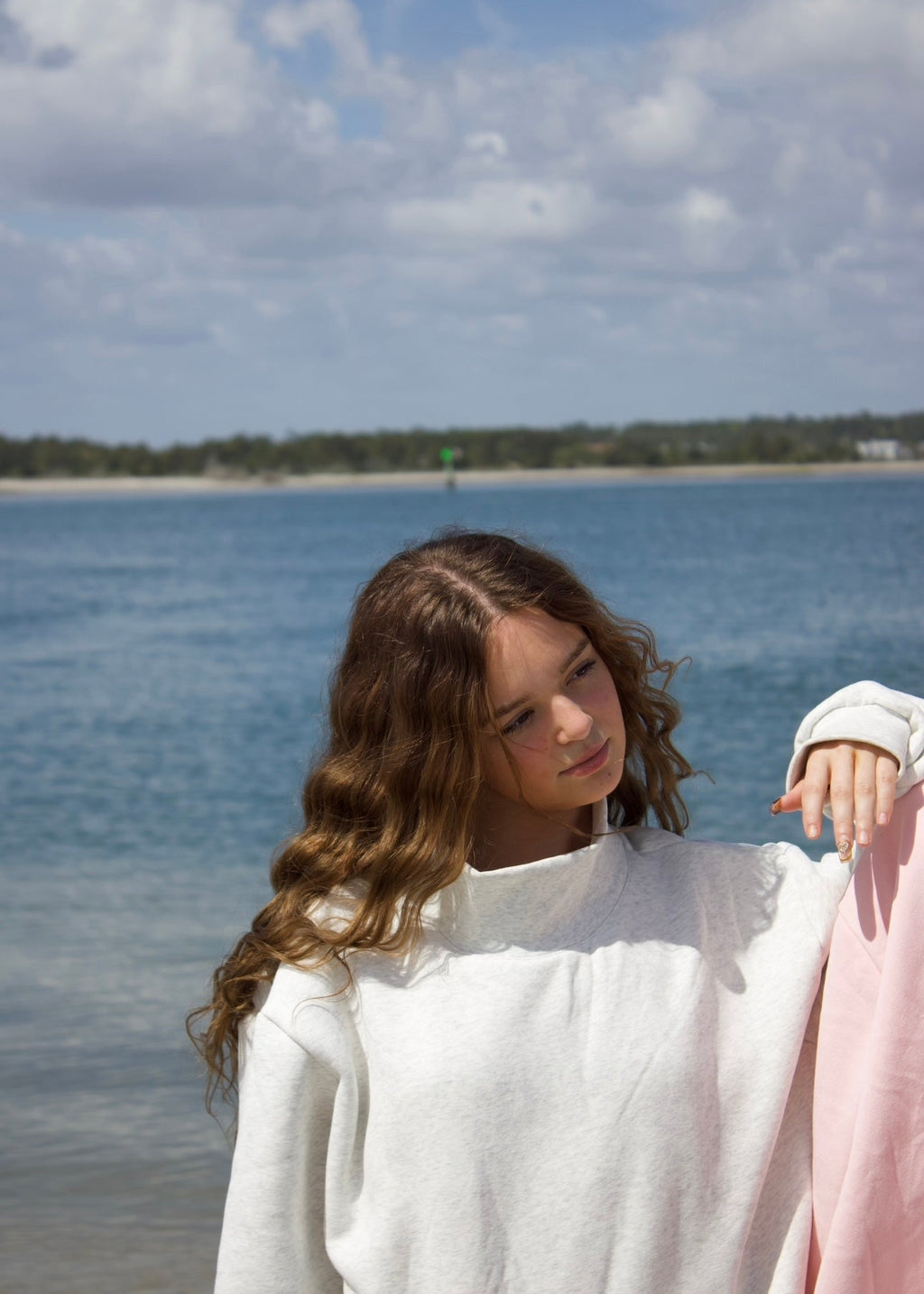 Tori mockneck